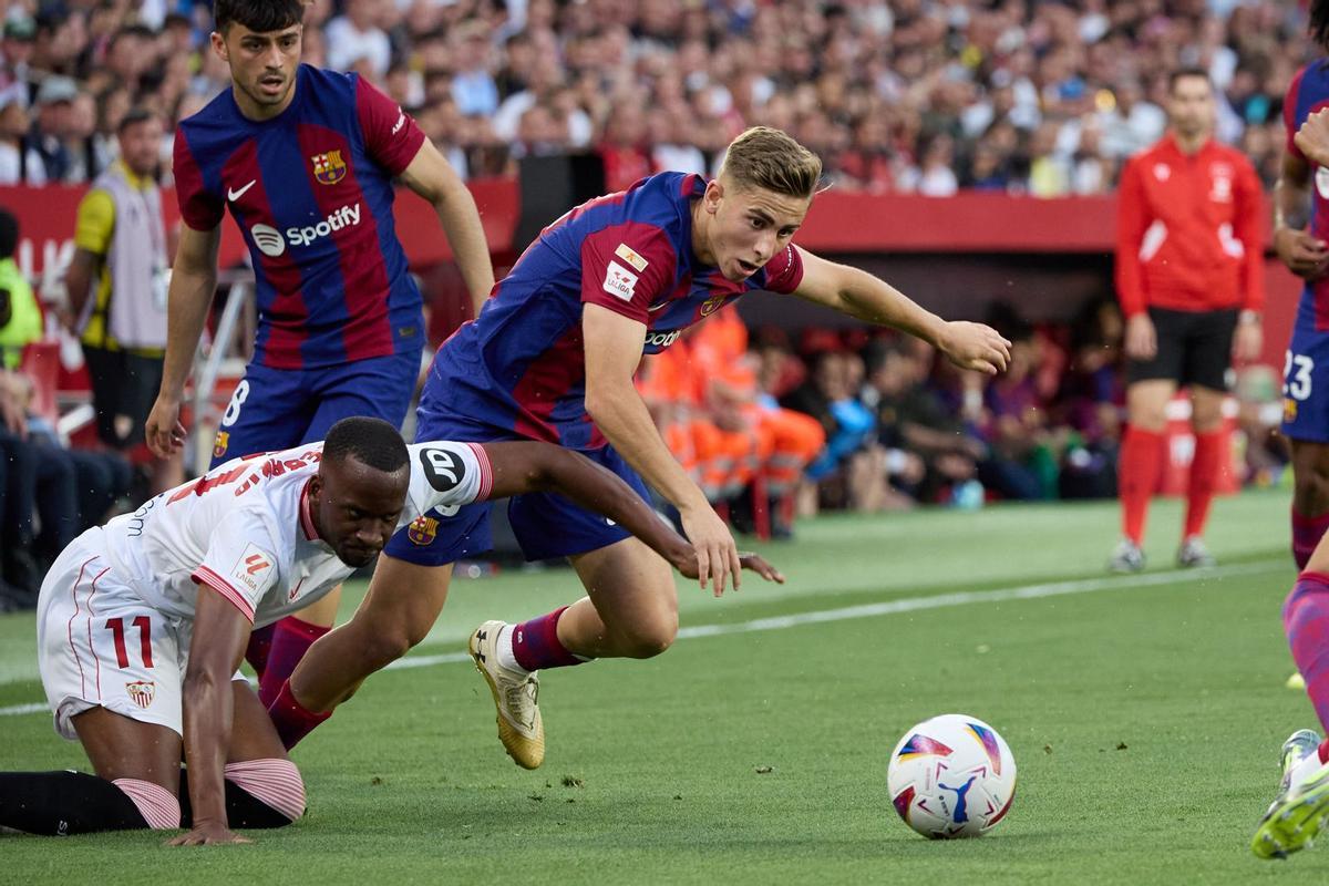 Sevilla FC - FC Barcelona, el partido de la jornada 38 de LaLiga EA Sports, en imágenes.