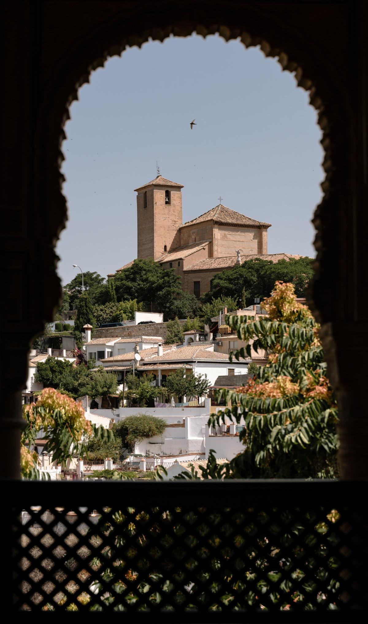 Plano vertical del Palacio de Dar al-Horra en Granada España