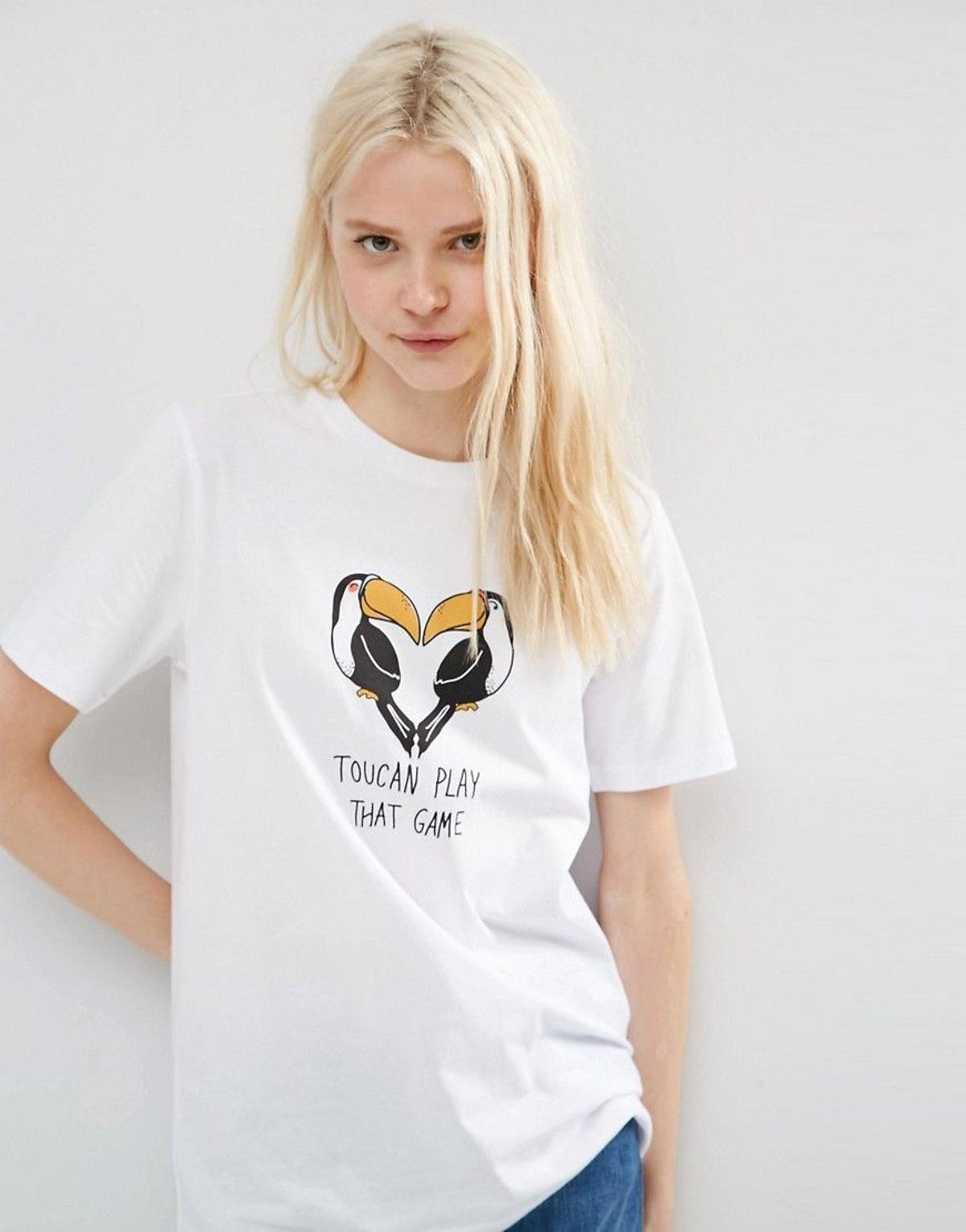 Camiseta 'Toucan play' de Asos (13,99€)