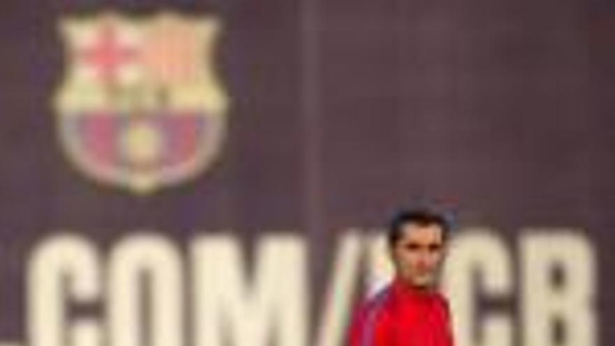 Valverde, a la prèvia del partit.