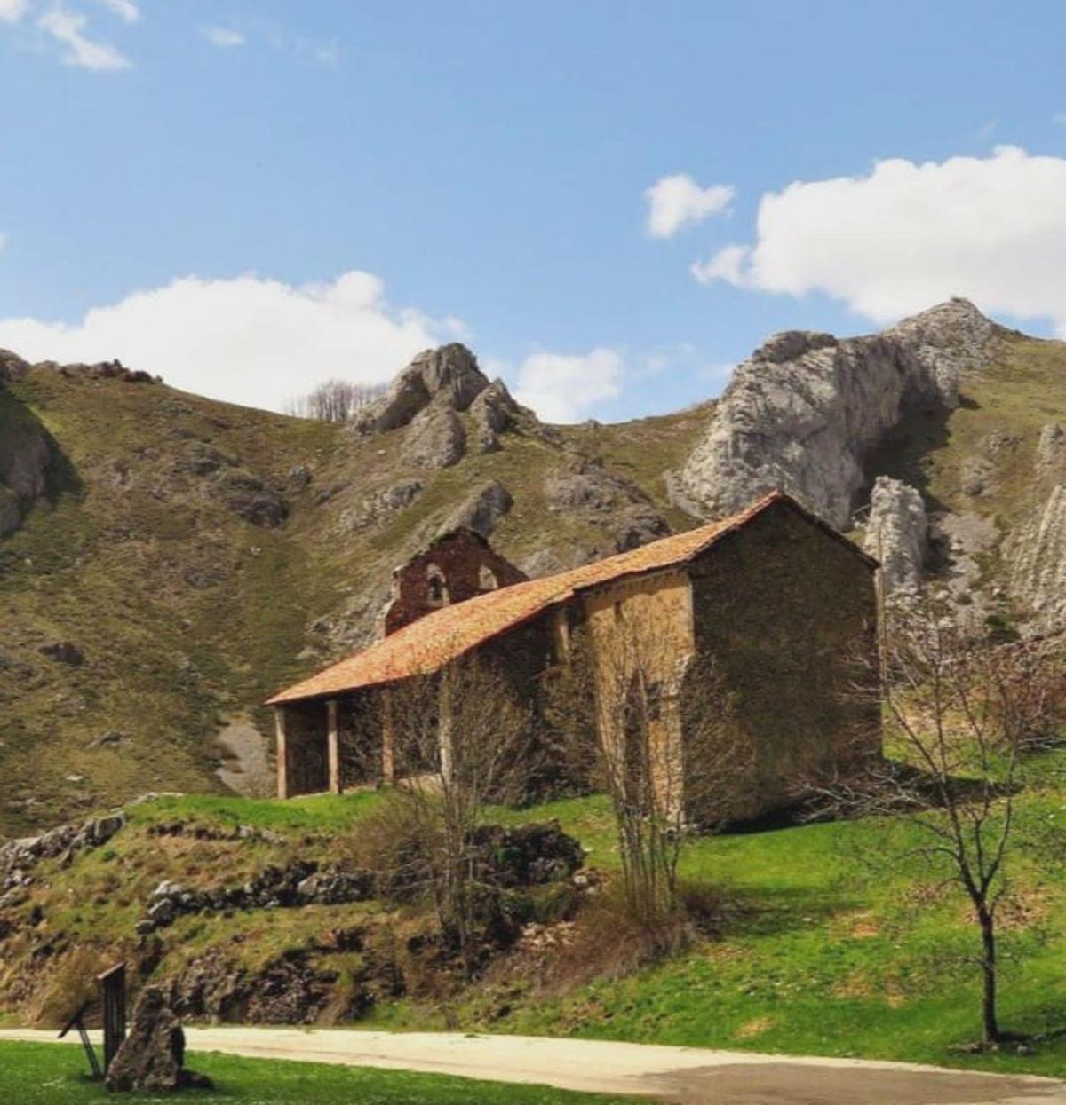 Ermita de Nuestra Señora de Pruneda, entre Babia y Luna.