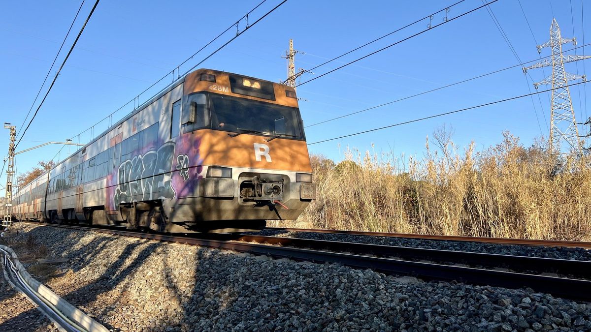Un tren de Rodalies.