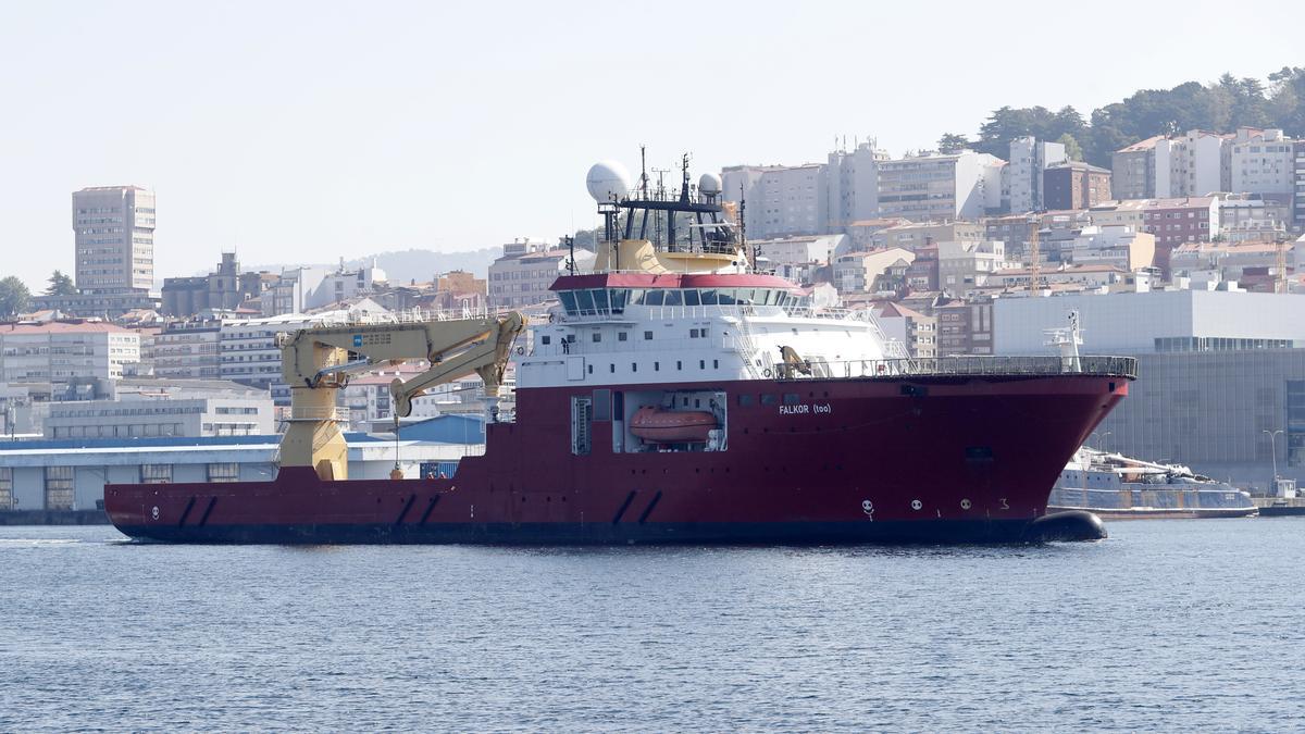 El único buque oceanográfico de carácter filantrópico en todo el mundo, en la Ría de Vigo.