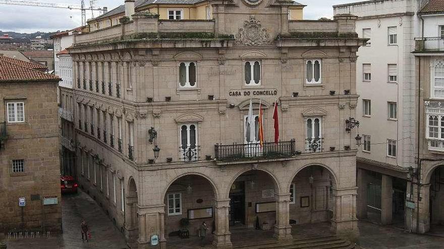 Edificio de la Casa do Concello de Ourense. // Iñaki Osorio