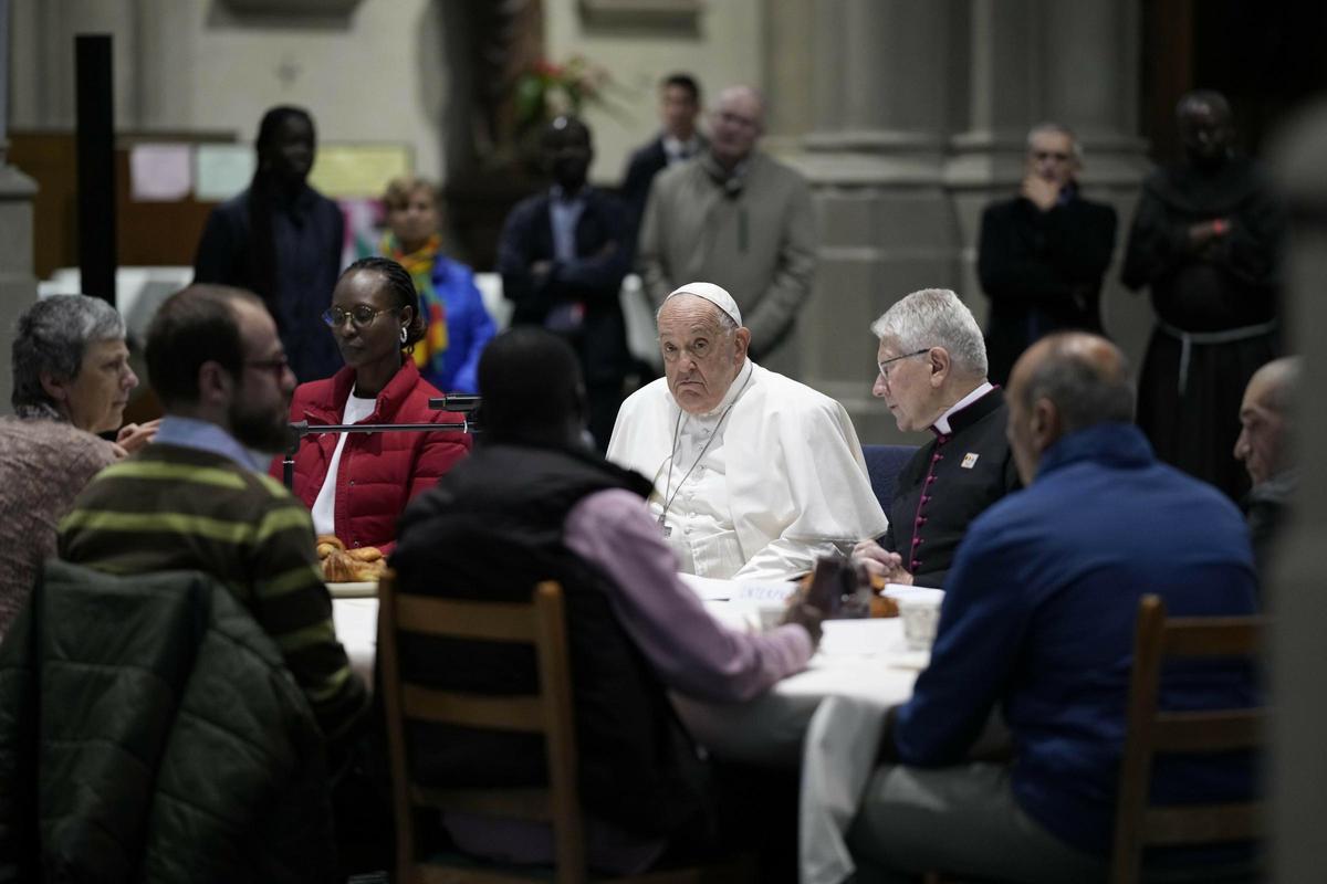 El Papa Francisco visita Bélgica