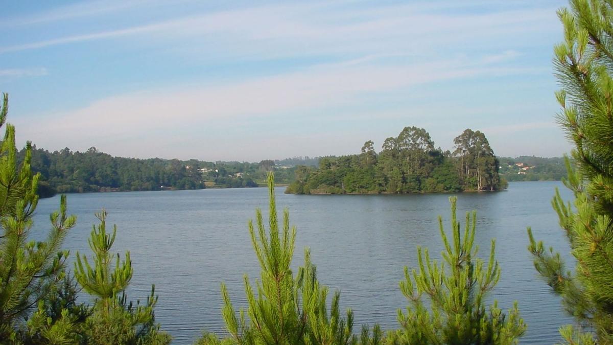 Paisaje que se puede disfrutar en la senda