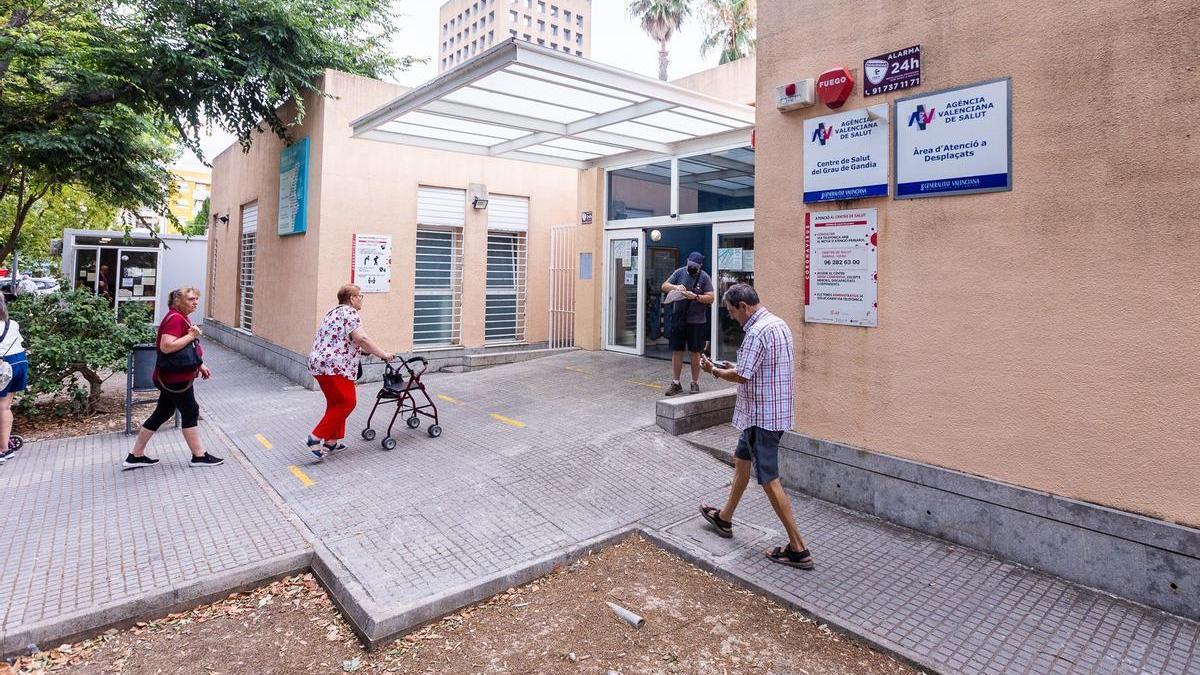 Centro de salud del Grau de Gandia.