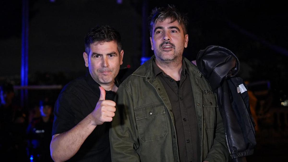 David y José Manuel Muñoz, el dúo de Estopa asisten listening party de Rosalía en el MNAC