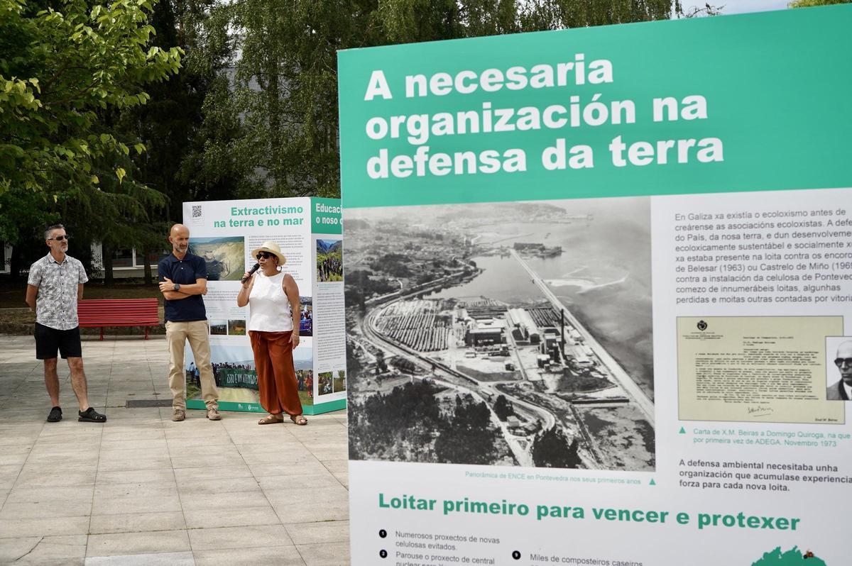 Un total de 16 paneles contiene la exposición.
