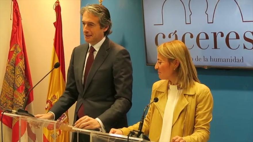 El ministro de Fomento visita Cáceres