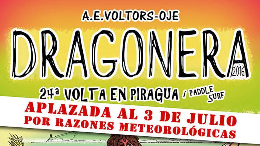 Se aplaza por mal tiempo la Volta a Dragonera en piragua