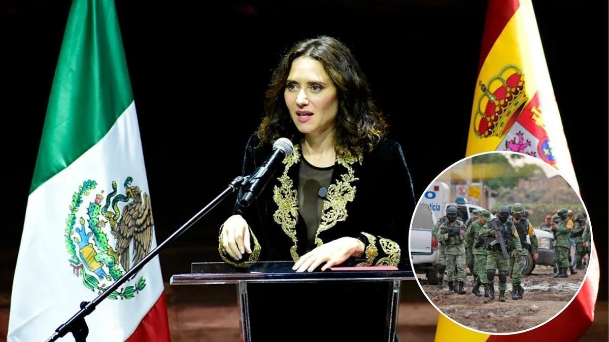 Ayuso, sobre su 'miedo' en el viaje a México