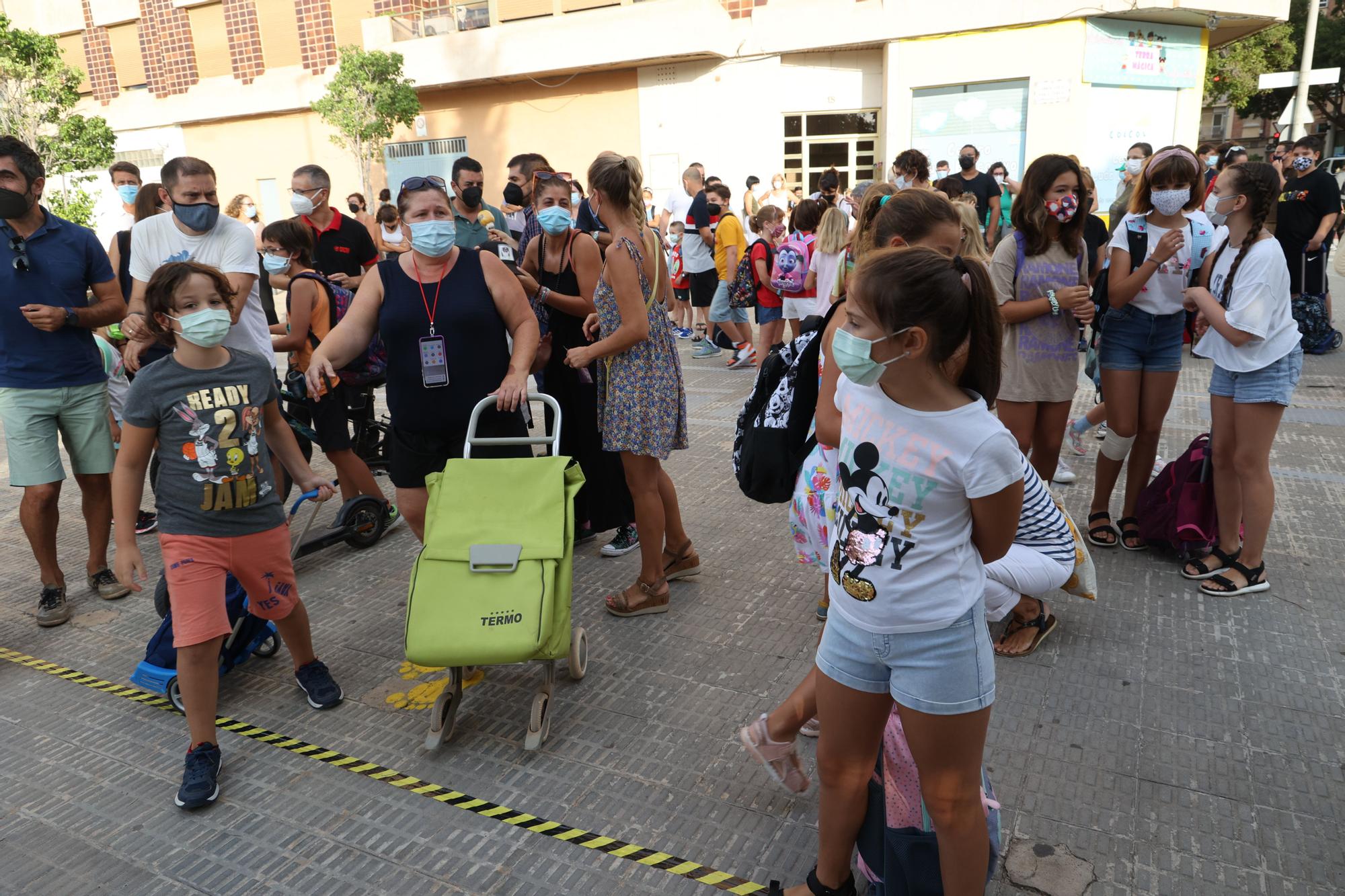 Las mejores imágenes de la vuelta al cole en Castellón