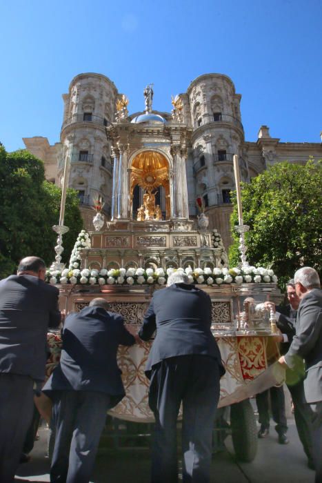 Procesión del Corpus en Málaga de 2018