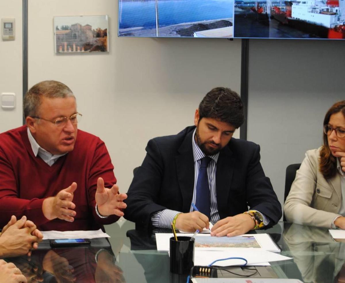 Bernabé, López Miras y Castejón.