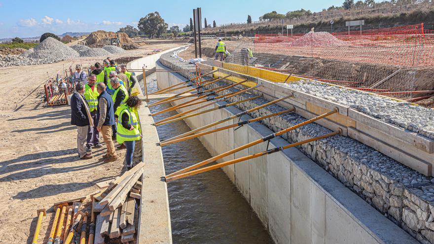 El Consell concluye la mejora de la acequia de Alquibla y garantiza el riego de 1.433 hectáreas en la Vega Baja