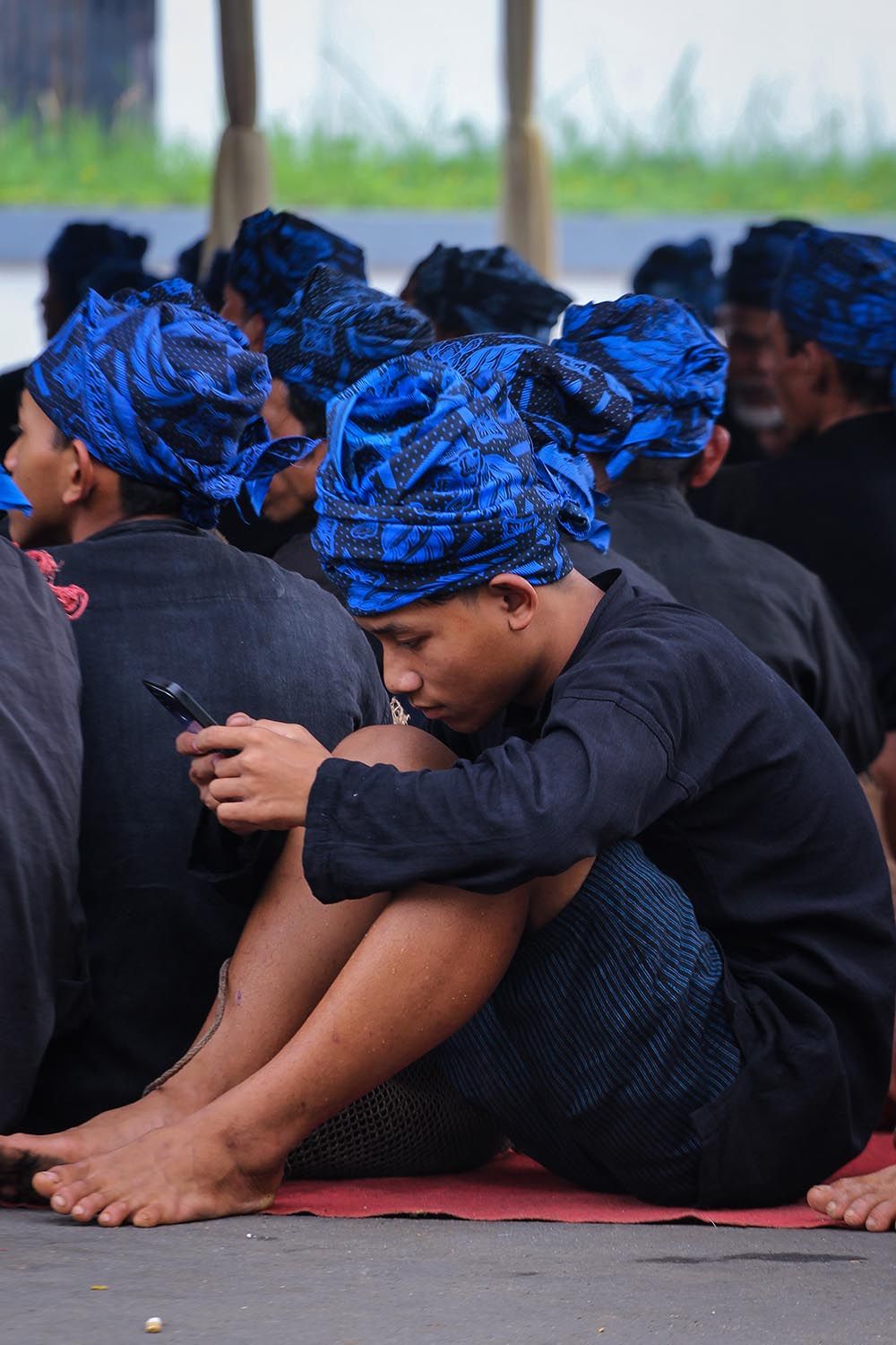 Aunque mantienen las tradiciones, algunos se atreven a experimentar con la tecnología.