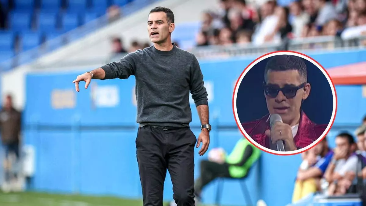 Rafa Márquez se destapa como cantante en México: Dueto con Emmanuel para interpretar 'La chica de humo' en la TV