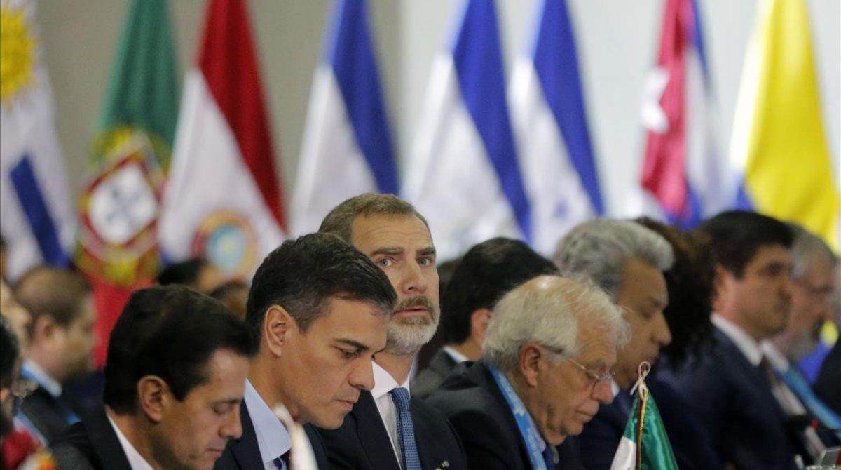 Felipe VI participa en la XXVI Cumbre Iberoamericana. Felipe VI participa en la XXVI Cumbre Iberoamericana.