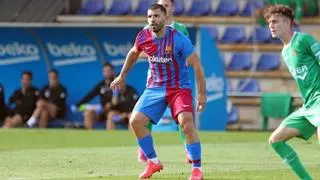 Asoma el Kun Agüero en el Barça