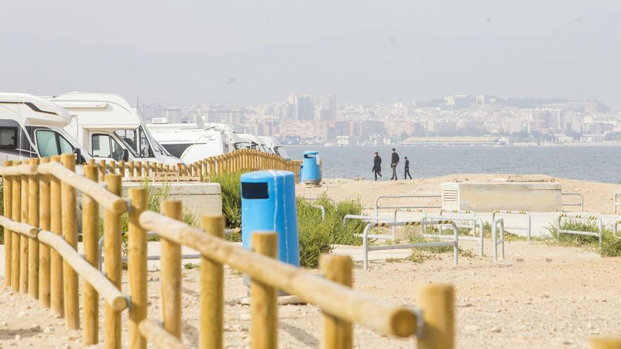 La franja costera de Agua Amarga