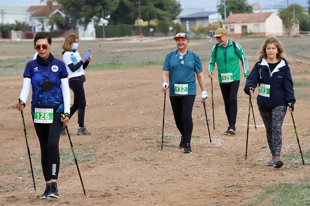 Campeonato regional de marcha nórdica en Las Torres de Cotillas