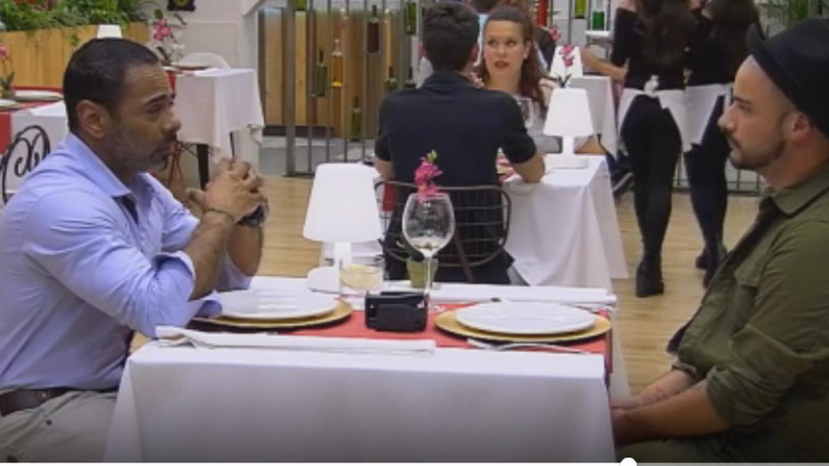 Jeff y Jesús, en su cita en 'First dates'