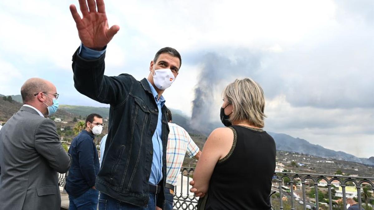 Sánchez crida La Palma a la «prudència» atesa la «imprevisibilitat»