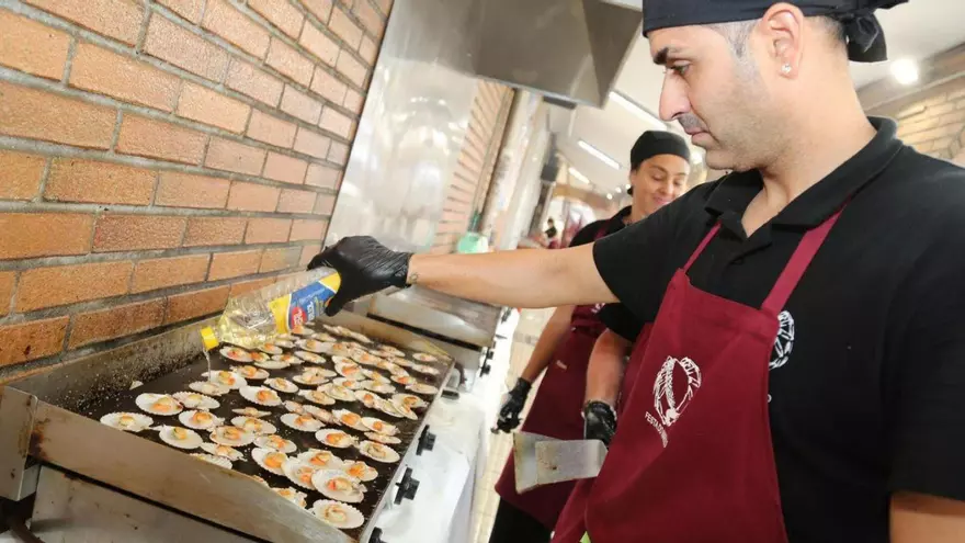 Unha festa para exaltar o produto da ría