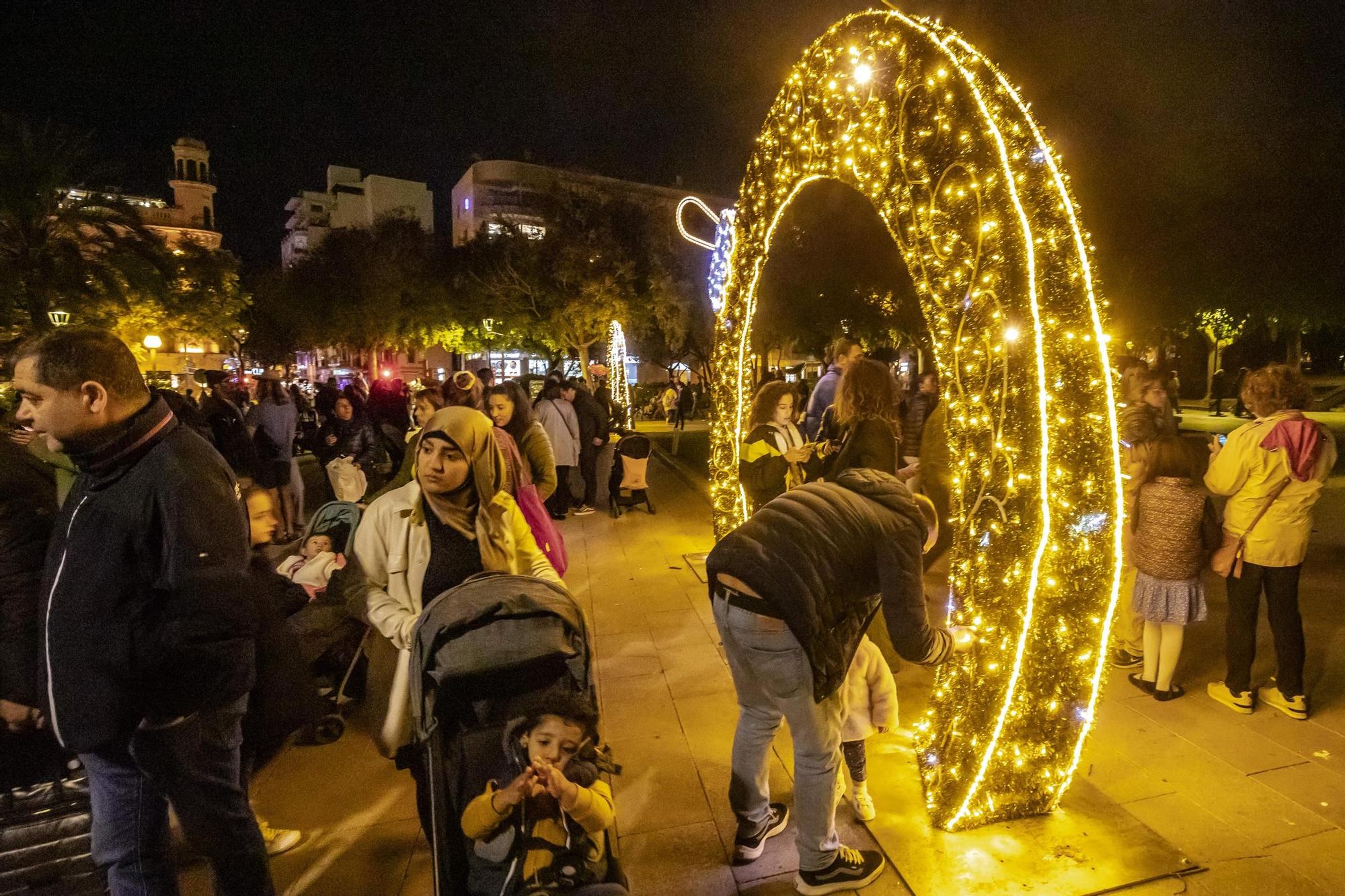 Encendido de luces de Navidad de Palma 2023