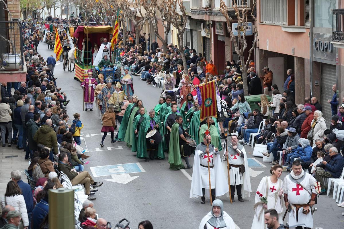 Imagen de archivo del inicio del Pregó de las fiestas de la Magdalena de Castelló.