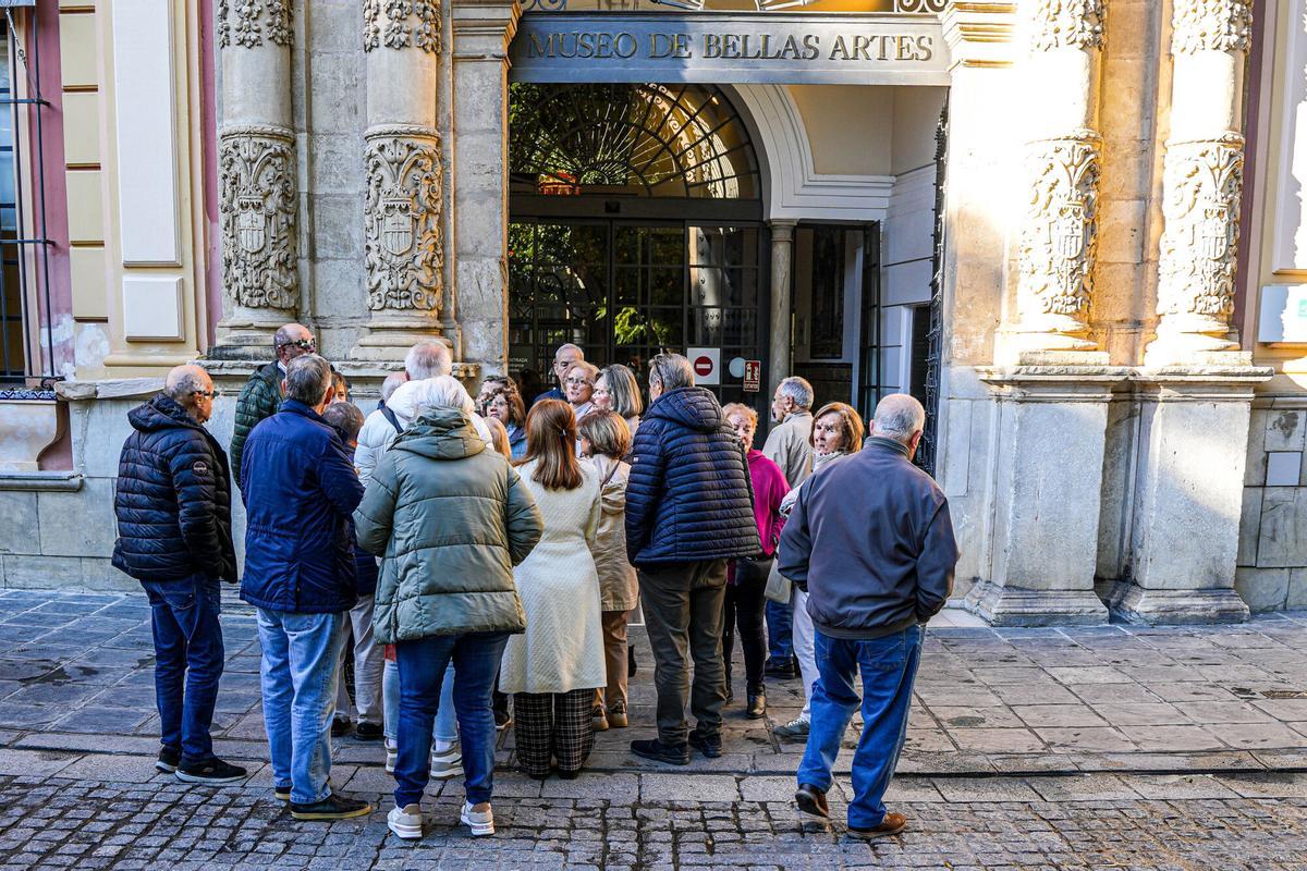 Fachada del Museo de Bellas Artes de Sevilla a 05 de diciembre del 2025. La mayoría de los museos y conjuntos andaluces, tanto los gestionados por la Consejería de Cultura de la Junta de Andalucía como los de titularidad privada o dependientes de otras entidades públicas, abrirán con horarios especiales durante el puente de la Constitución y la Inmaculada, aunque algunos centros permanecerán cerrados. Esta programación cultural estará disponible del viernes 6 al lunes 8 de diciembre, ambos incluidos. 05 DICIEMBRE 2025 Eduardo Briones / Europa Press 03/12/2025. Eduardo Briones;category_code_new