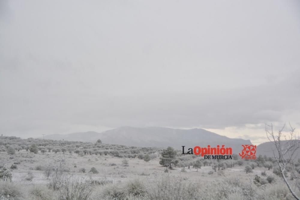 Nieve en el Altiplano murciano