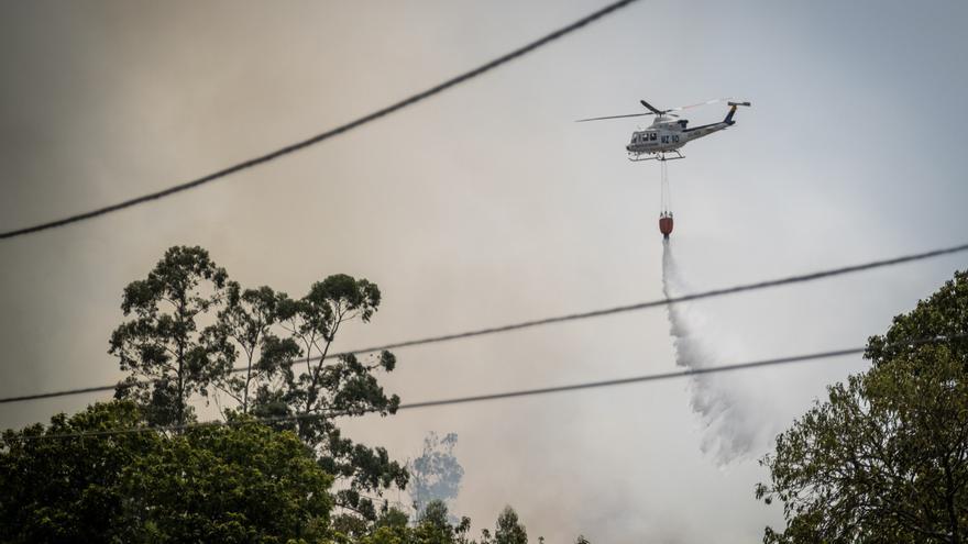 Los cuerpos de seguridad destacan la coordinación y colaboración ciudadana durante el incendio en Tenerife