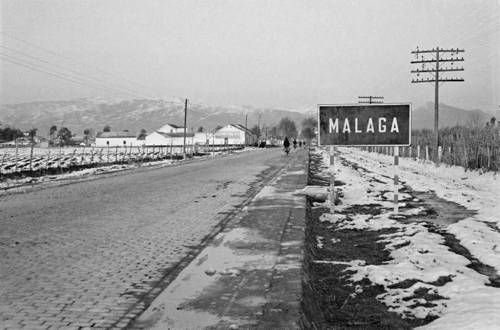 Nevada en Málaga del 3 de febrero de 1954.