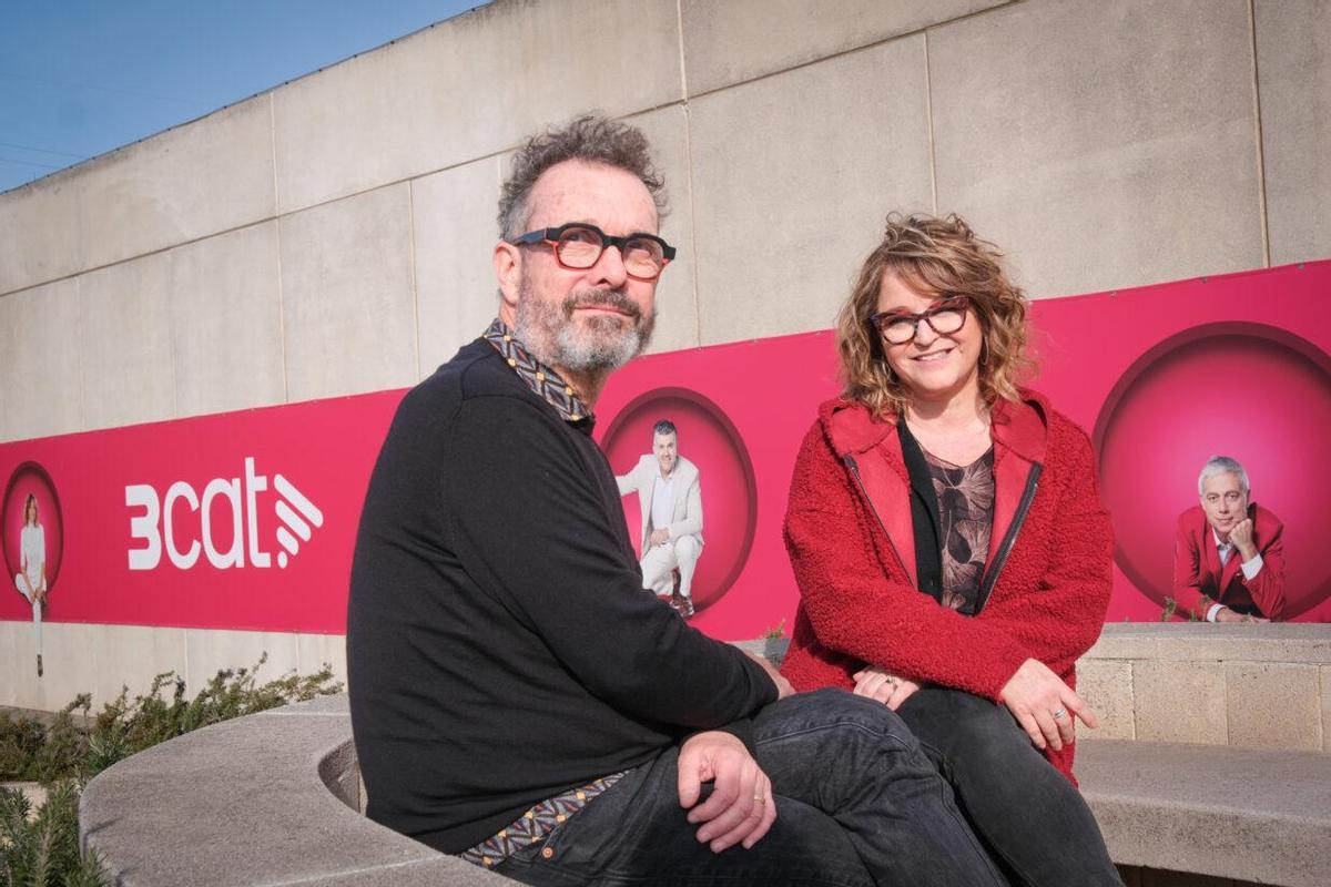 Joan Torrents i  Mireia Prats, autors del documental "Et faran un home"