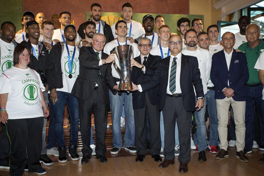 CELEBRACIONES DEL UNICAJA DE MÁLAGA TRAS ...