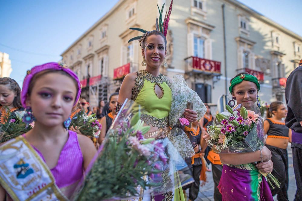 Ofrenda floral en Orihuela