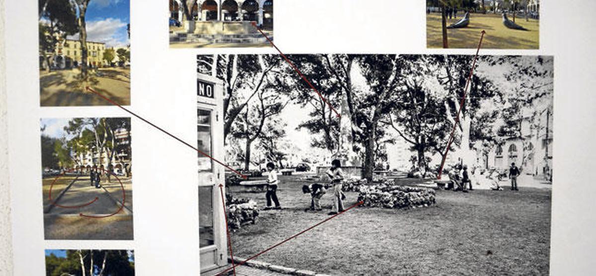 El foco sobre el Puig de Sant Pere