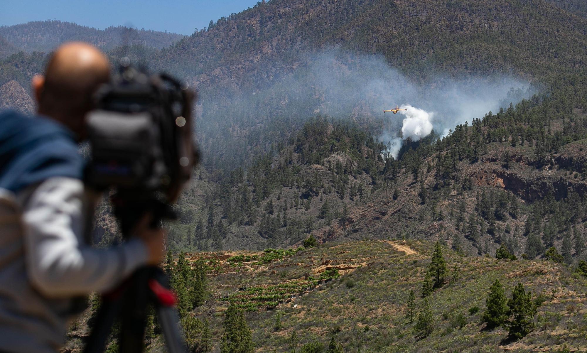 Incendio en Arico