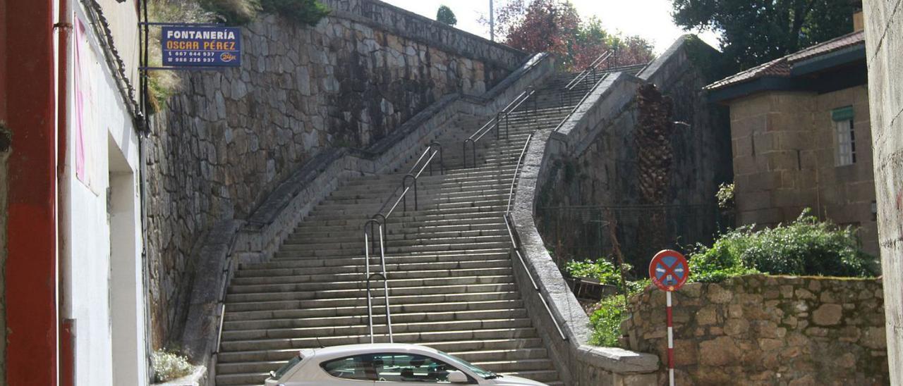 El proyecto para instalar escaleras mecánicas en Coenga volverá a licitarse. |   // IÑAKI OSORIO