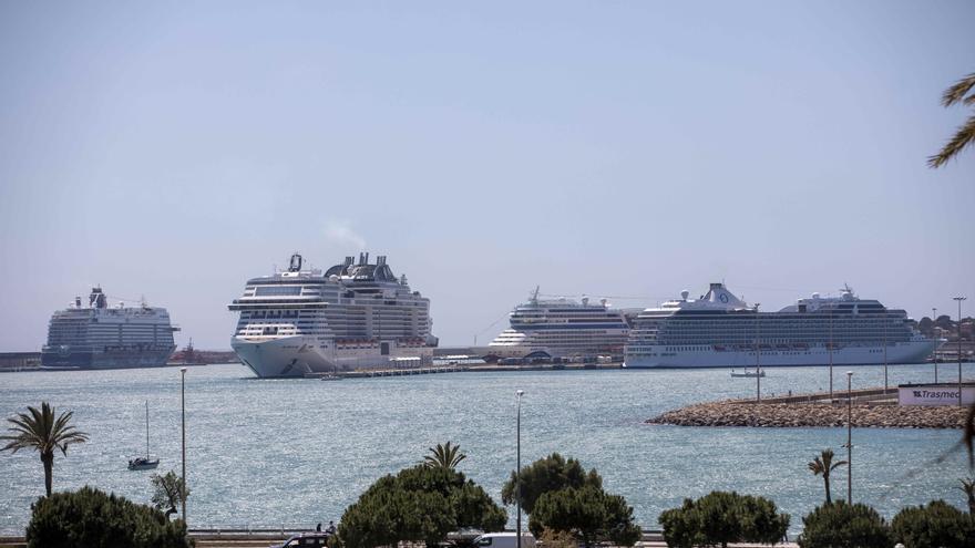 Baleares recibió más de 70.000 cruceristas entre enero y marzo