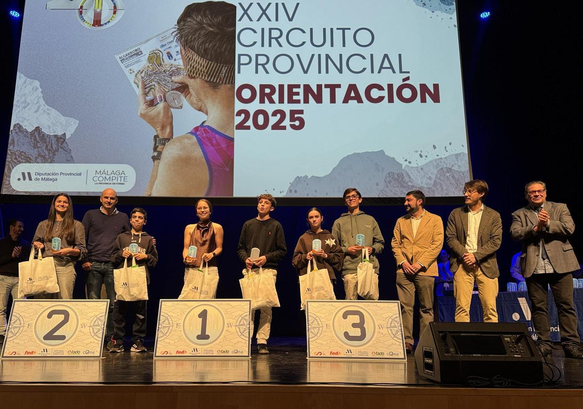 Entrega de premios del XXIV Circuito Provincial de Orientación 2025.