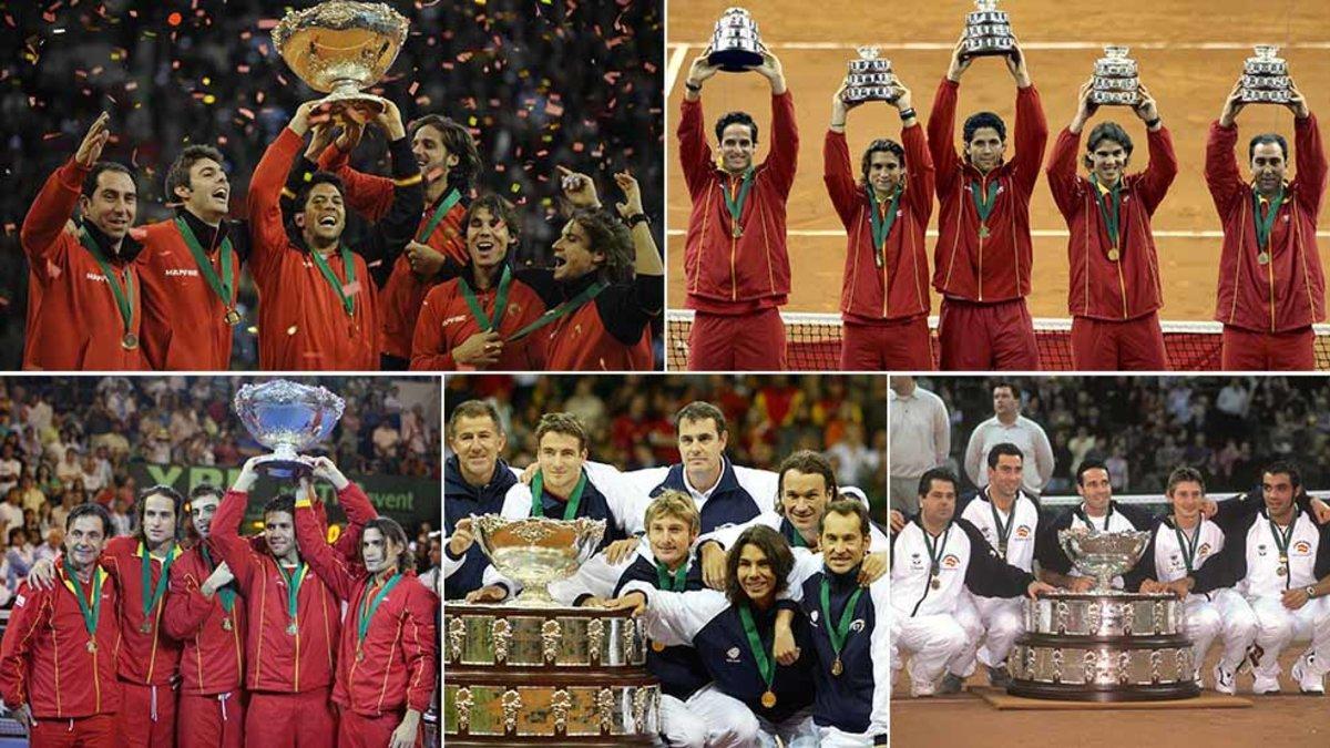 España ganó su primera Copa Davis en el año 2000