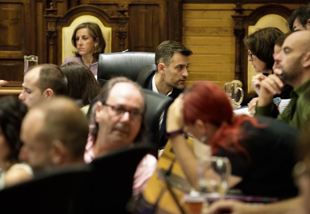 Pleno en el Ayuntamiento de Gijón