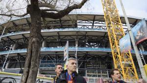 Un dia de precampaña con el precandidato Victor Font a las elecciones a la presidencia del FC Barcelona 2026 Foto: Dani Barbeito Nosaltres