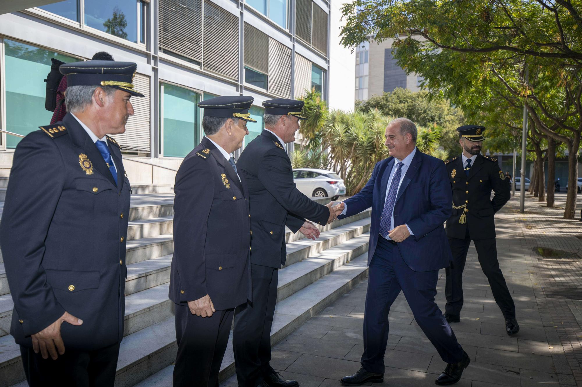 El comisario José Luis Santafé toma posesión del cargo de jefe superior de Policía de Baleares