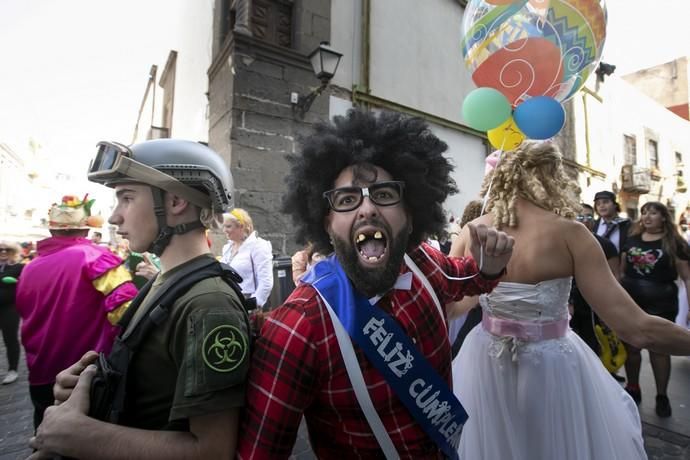 23.02.19. Las Palmas de Gran Canaria. Carnaval 2019. Carnaval de día en Vegueta.  Foto Quique Curbelo