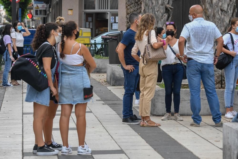 Vuelta al cole de los alumnos de Secundaria