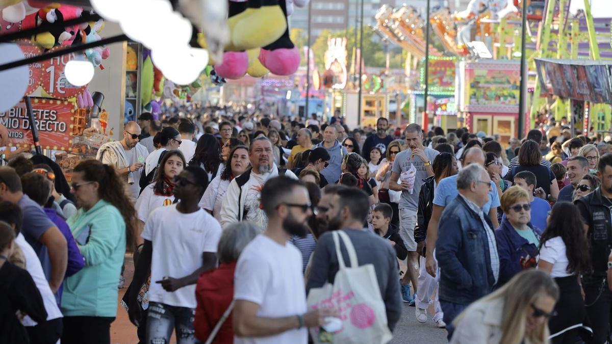 Llenazo en las ferias de Valdespartera el año pasado